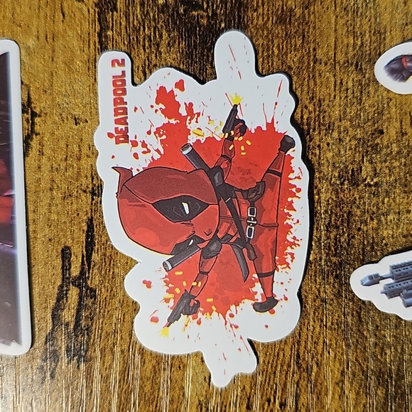 Deadpool Stickers - Picture 2 of 7